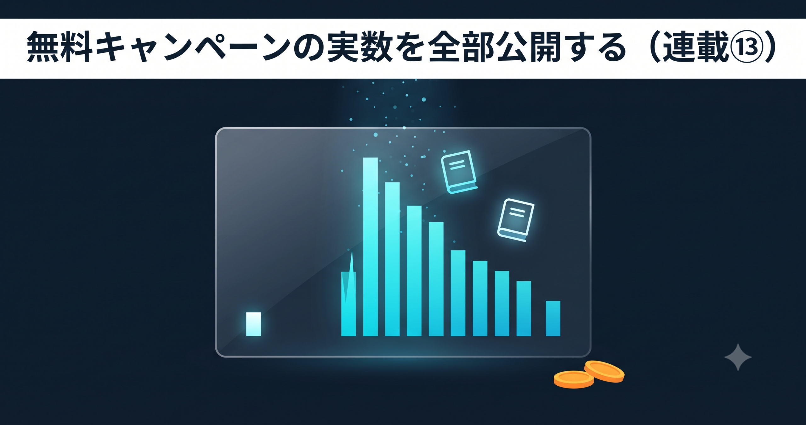 5日間無料キャンペーンの実数を全部公開する — 57DL・有料2冊・¥2,066（連載㉓）