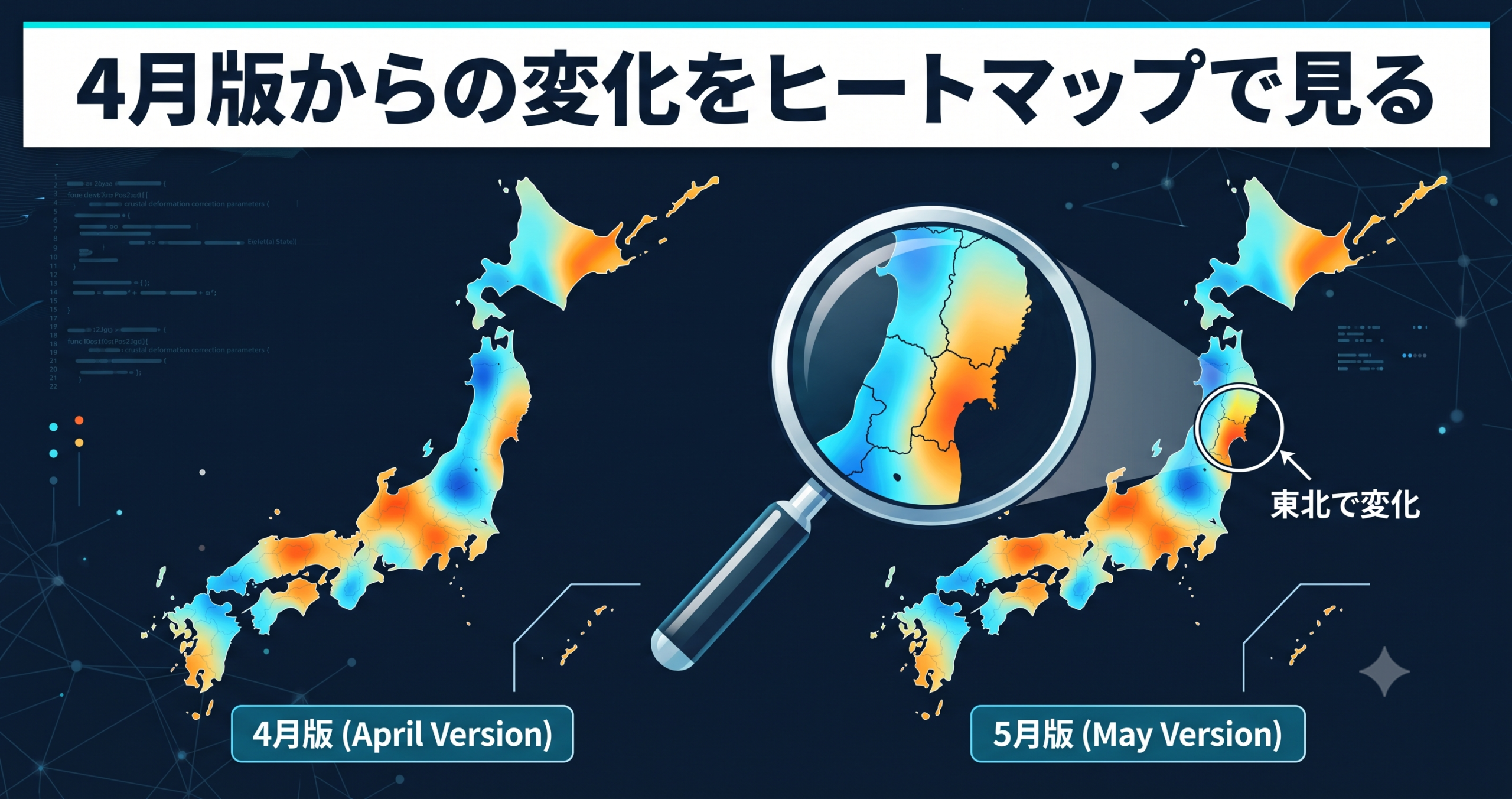 【2026年5月版】定常時地殻変動補正パラメータ（pos2jgd）が公開 — 7月適用開始分をGeoCoreJPに組み込み中
